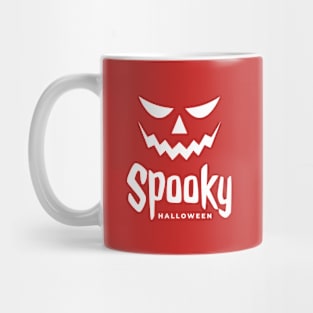 A Smile Spooky Face Halloween Mug